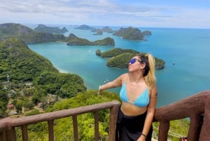 Koh Pha Ngan: Day Tour to Ang Thong with Snorkeling & Lunch