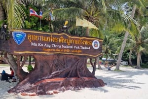Da Koh Pha Ngan: Tour di un giorno ad Ang Thong con kayak e pranzo