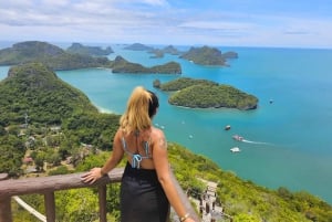 From Koh Samui: Day Tour to Ang Thong with Snorkel & Lunch