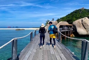 From Koh Samui: Day Tour to Koh Tao & Nang Yuan with Lunch