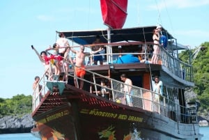 Au départ de Koh Samui : Location d'un yacht privé d'une demi-journée