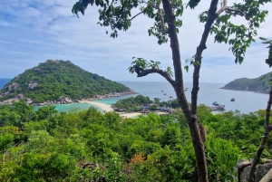 From Koh Samui: Day Tour to Koh Tao & Nang Yuan with Lunch