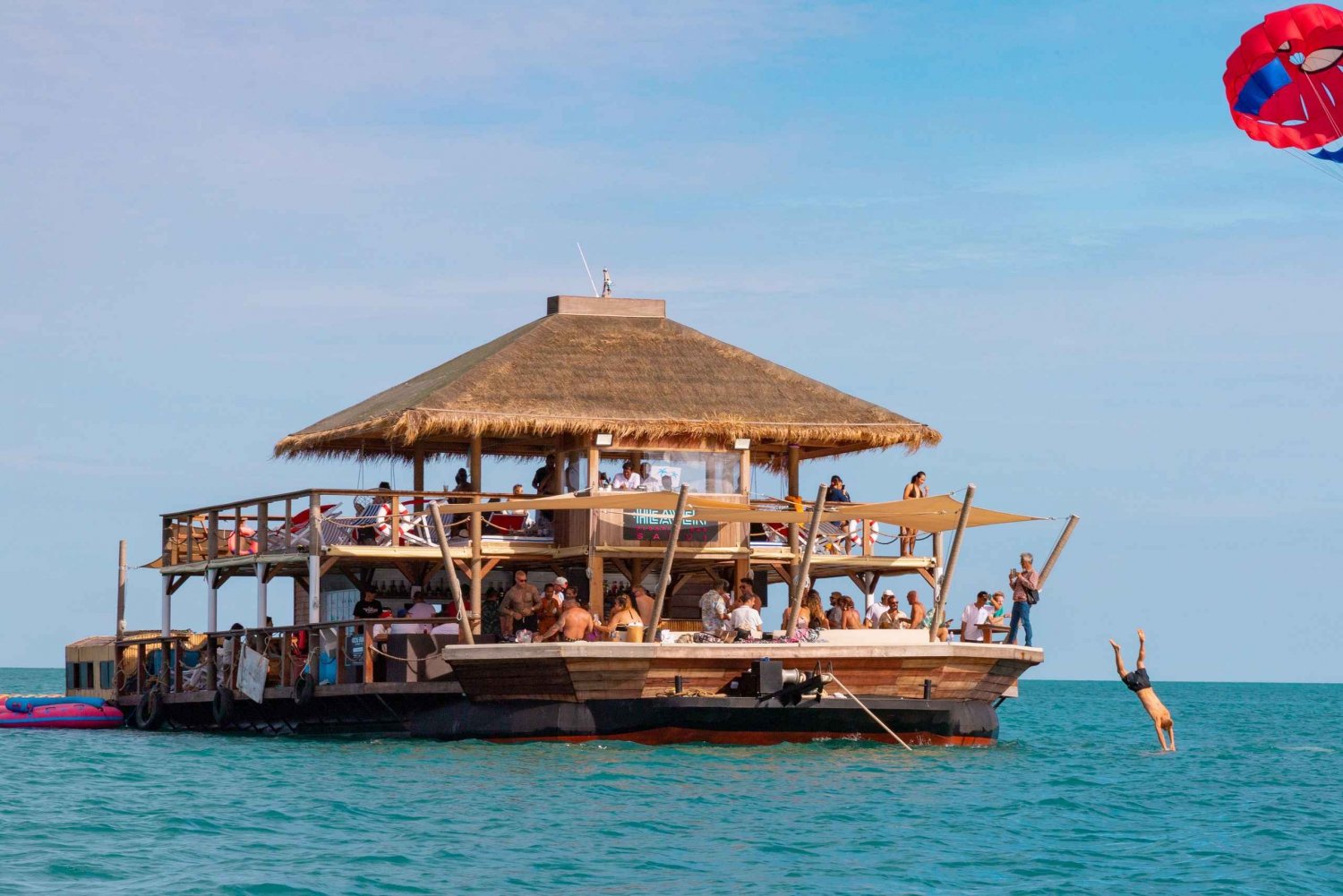 From Koh Samui: Party Boat to Koh Mudsum w/ Buffet