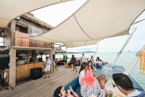 From Koh Samui: Party Boat to Koh Mudsum w/ Buffet