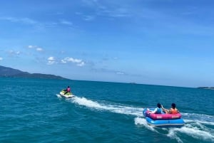 From Koh Samui: Party Boat to Koh Mudsum w/ Buffet