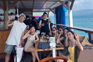 From Koh Samui: Party Boat to Koh Mudsum w/ Buffet