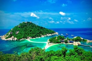 De Koh Samui: lancha privada para Koh Tao e Nang Yuan