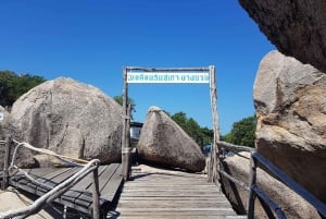 Z Koh Samui: Wycieczka prywatną łodzią motorową na Koh Tao i Nangyuan