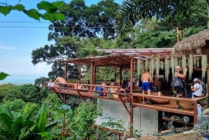 Fra Koh Samui: Tree Bridge Zipline og caféoplevelse