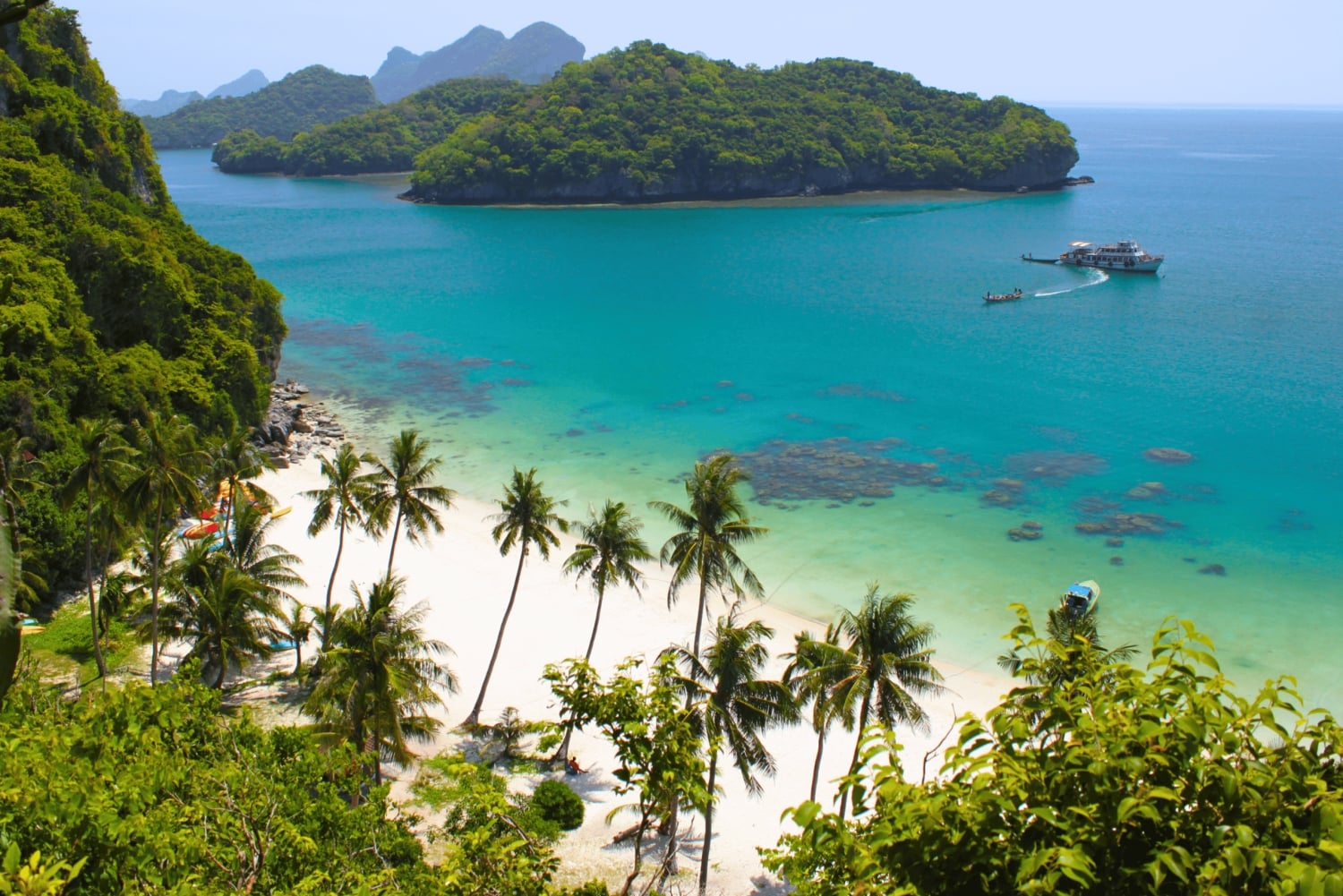 De Samui: Parque Nacional de Angthong: mergulho com snorkel e caiaque
