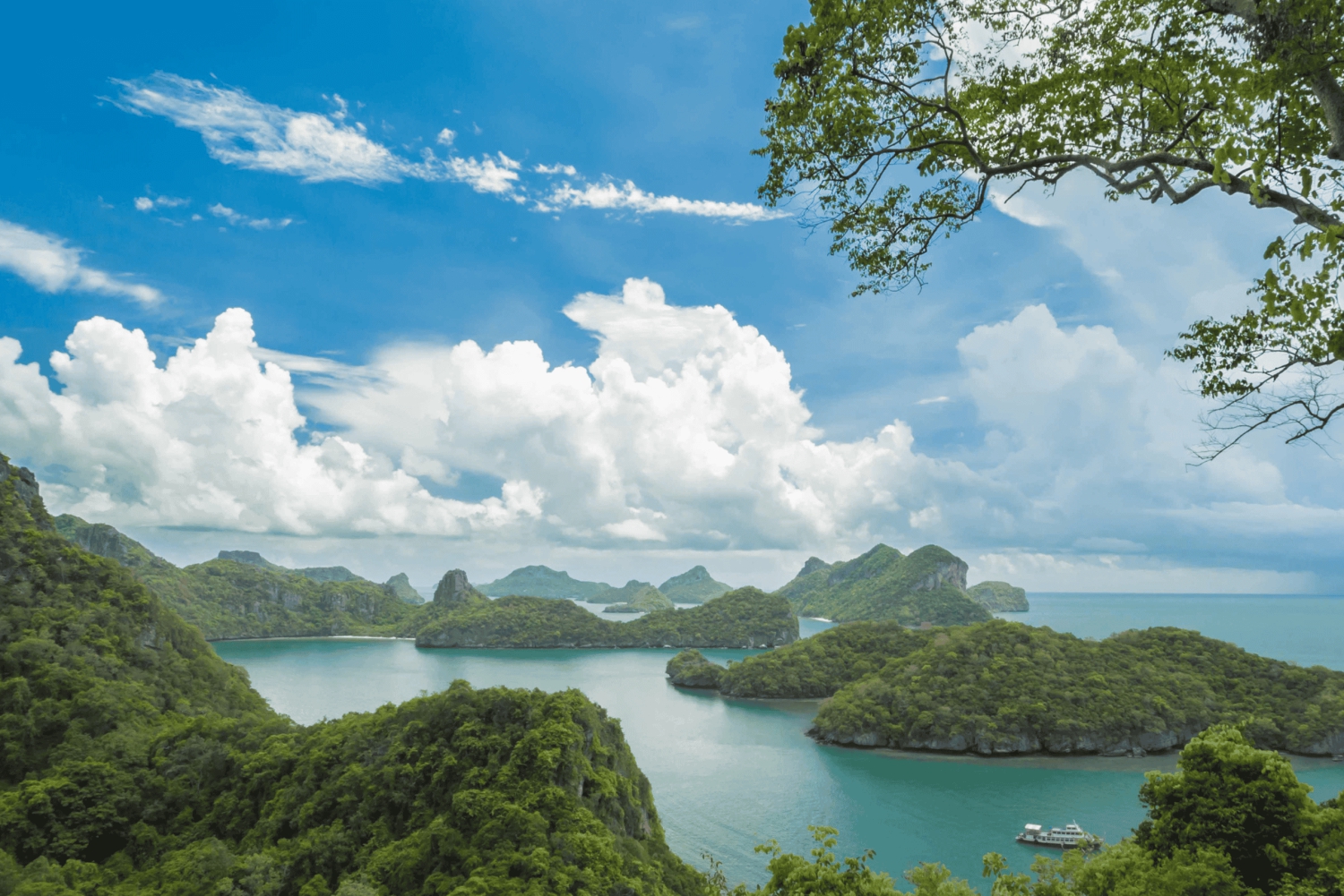 De Samui: Parque Nacional de Angthong: mergulho com snorkel e caiaque
