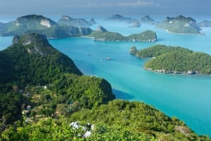 Au départ de Samui : Parc national d'Angthong : plongée en apnée et kayak