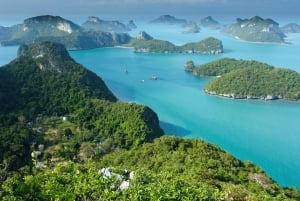 De Samui: Parque Nacional de Angthong: mergulho com snorkel e caiaque