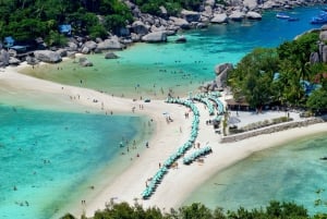 From Samui: Koh Tao and Nangyuan Snorkeling Tour Day Trip