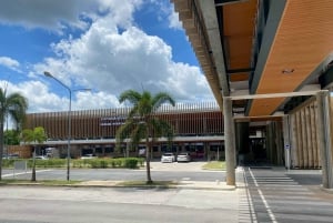 URT-lentokentältä: Jaettu kuljetus Koh Samuihin/Koh Phanganiin