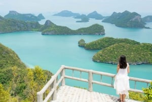 Ko Samui: Angthong Marine Park snorkle- og kajaktur med frokost