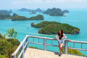 Ko Samui: Angthong Marine Park snorkle- og kajaktur med frokost