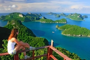 Ko Samui: Angthong Marine Park snorkle- og kajaktur med frokost