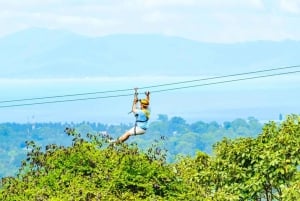 Ko Samui: Tree Bridge Jungle Zipline en Waterval Avontuur