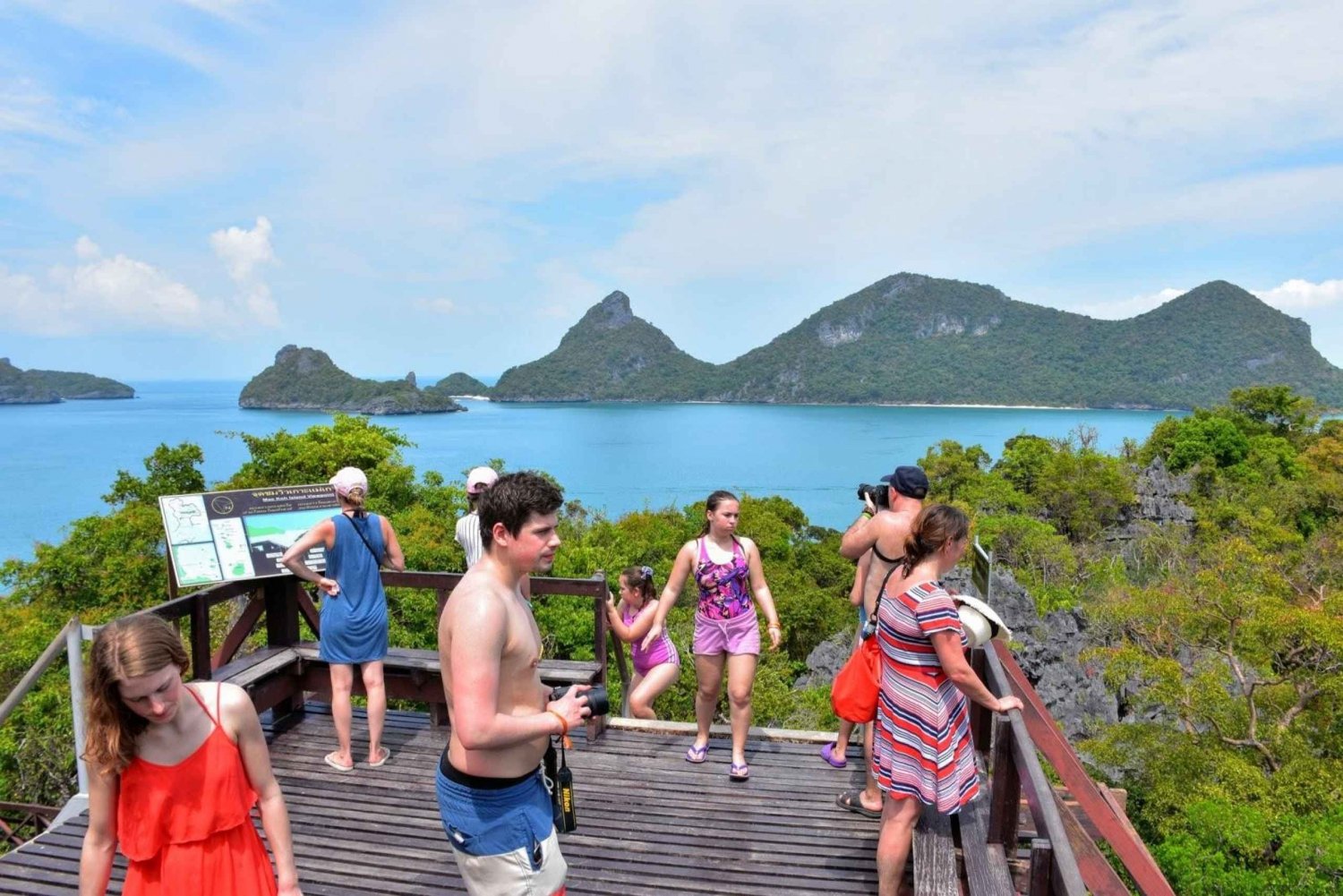Koh Phangan: Angthong Emerald Waters og kajakkpadling med hurtigbåt