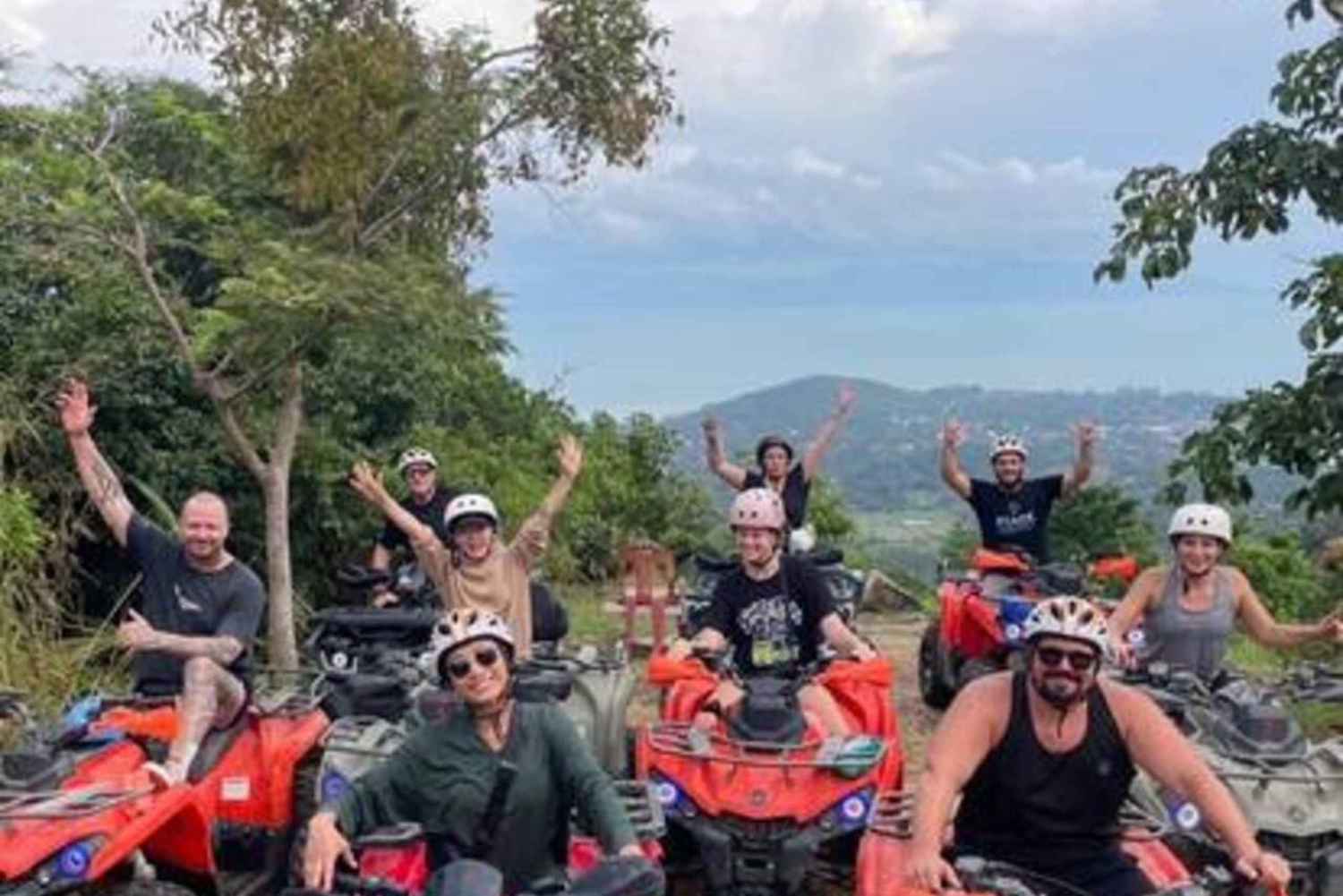 Koh Samui: Seikkailupaketti: AMBA Spa & ATV Adventure Package