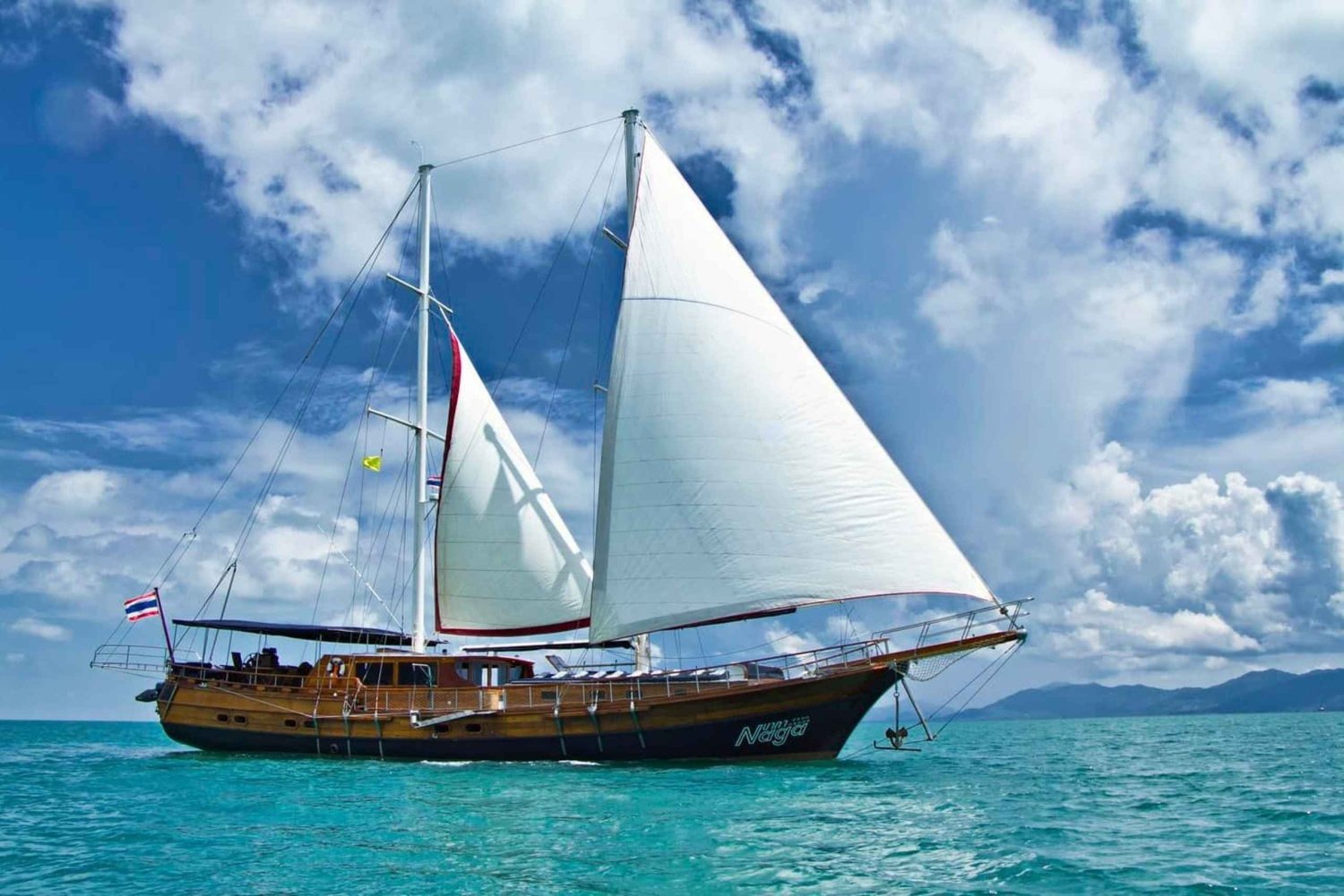 Parque Marinho Koh Samui Ang Thong: excursão de um dia em barco à vela