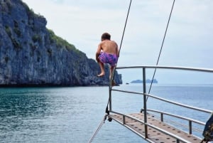 Parque Marinho Koh Samui Ang Thong: excursão de um dia em barco à vela