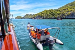 Parque Marinho Koh Samui Ang Thong: excursão de um dia em barco à vela