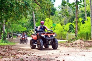 Koh Samui: ATV og zipline-opplevelse med overføring