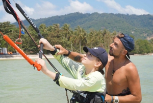 Koh Samui: Kitesurfing-lektioner ved stranden med professionelle instruktører
