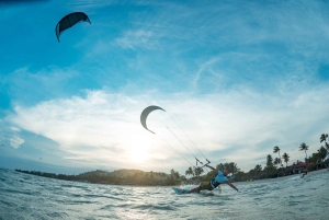 Koh Samui: Kitesurfing-lektioner ved stranden med professionelle instruktører