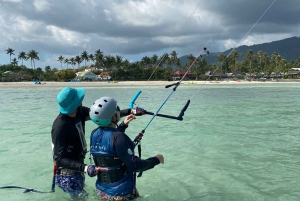 Koh Samui: Kitesurfing-lektioner ved stranden med professionelle instruktører