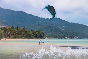 Koh Samui: Kitesurfing-lektioner ved stranden med professionelle instruktører