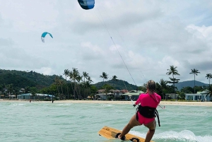 Koh Samui: Kitesurfing-lektioner ved stranden med professionelle instruktører