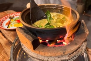 Koh Samui : cours de cuisine thaïlandaise en soirée avec jardin biologique