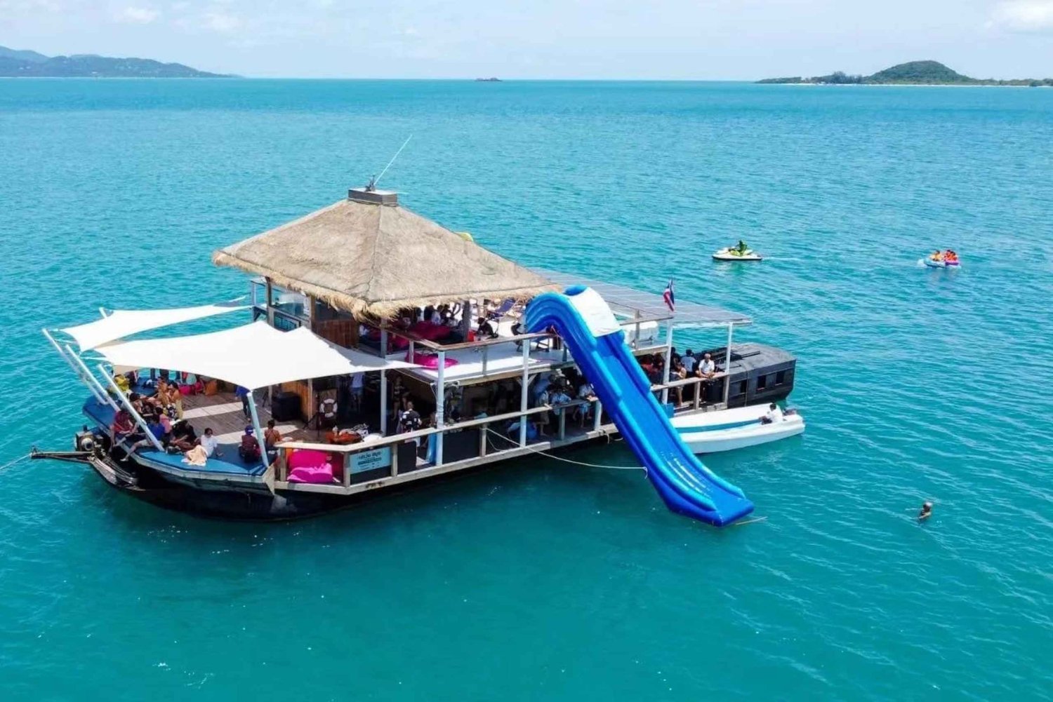 Koh Samui: Dagsudflugt fra flydende bar til Pig Island