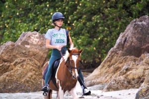 Passeios a cavalo e trilhas na praia em Koh Samui