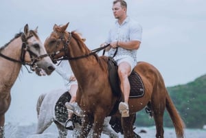 Passeios a cavalo e trilhas na praia em Koh Samui