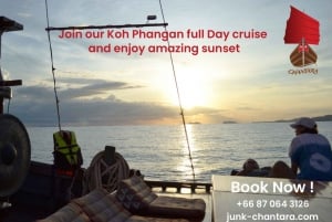 Koh Samui: Koh Phangan Island Full-Day Cruise with Sunset