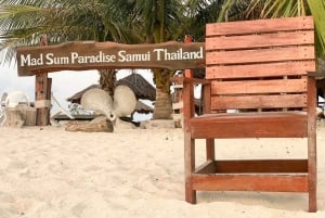 Koh Samui: Koh Tan y Koh Madsum Tour de medio día en catamarán