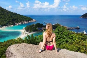 Koh Samui: Koh Tao and Koh Nang Yuan Speedboat Join Tour