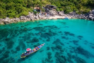 Koh Samui: Koh Tao and Koh Nang Yuan Speedboat Join Tour