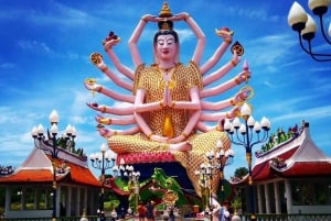 Koh Samui: Guided Tour with Buddha Statues & Na Muang Falls