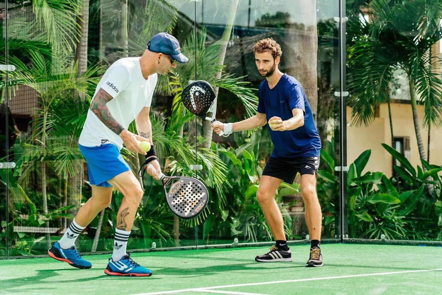 Koh Samui: Padel Lesson and Luxury Spa Experience
