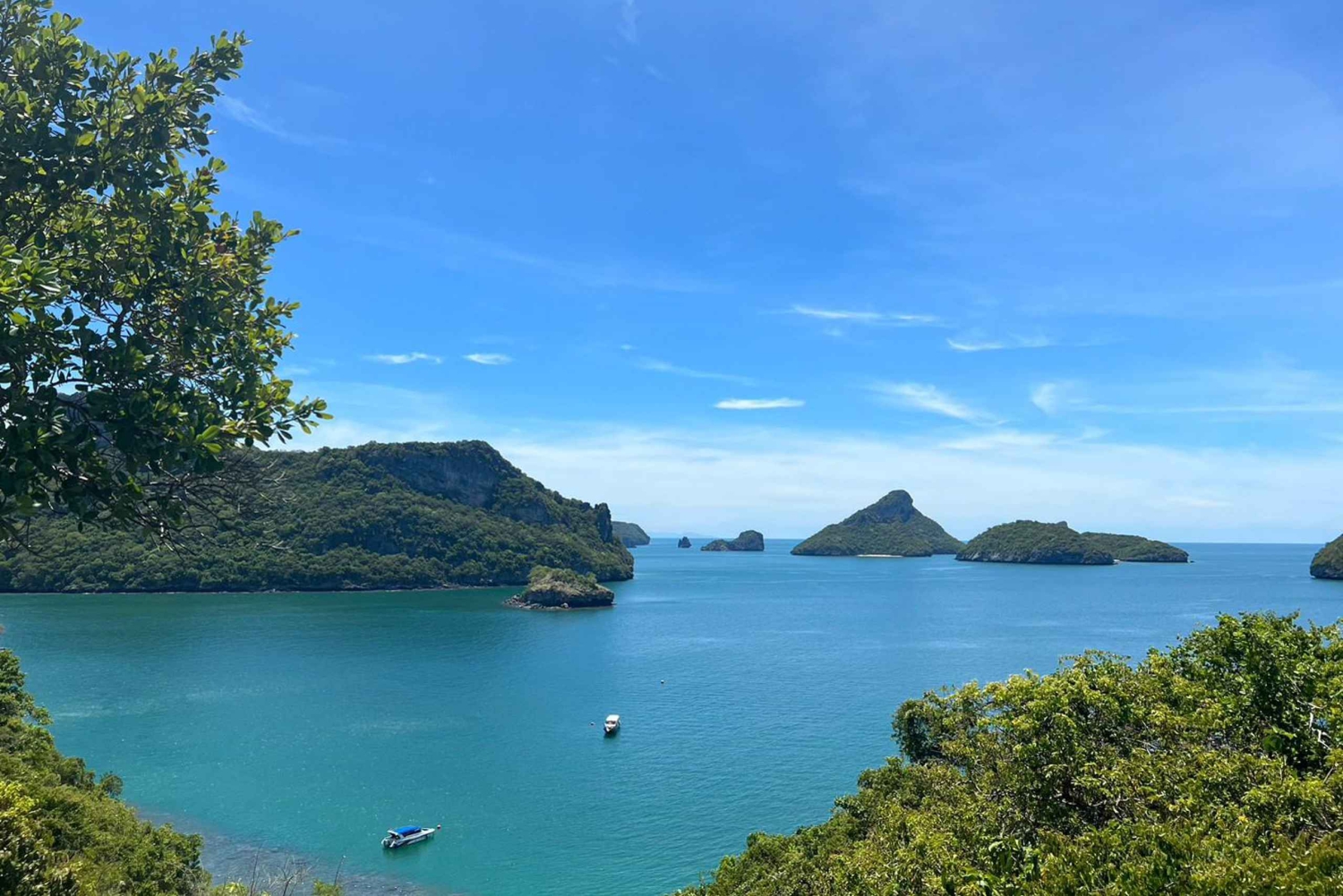 Koh Samui: Private Ang Thong Marine Park Tour mit dem Schnellboot