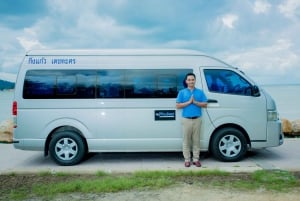 Ko Samui: huur van privéauto of minibus met chauffeur
