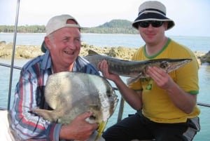 Koh Samui: Privat fiske- och snorklingsbåttur med BBQ
