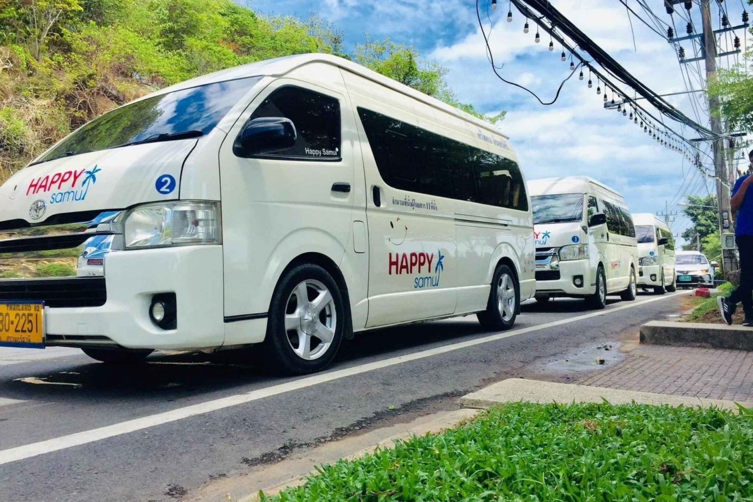 Koh Samui: Privat minibuss med sjåfør