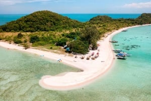 Koh Samui: Lancha particular para a Ilha dos Porcos com mergulho com snorkel