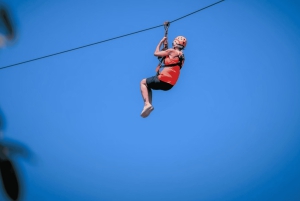 Koh Samui: Samui Zipline avontuur en ophaalservice vanaf je hotel